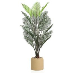 Artificial Palm Trees adding a natural and elegant touch to the space