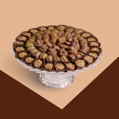 صواني الشوكولاتة المكشوفة