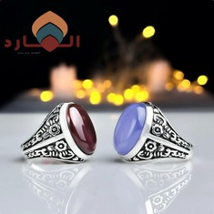 خواتم أحجار كريمة