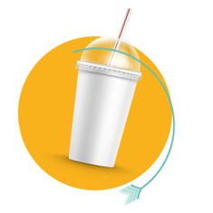 كاسات البلاستيك
