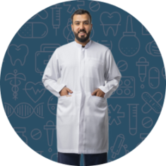بالطو رجالي Lab coat