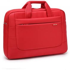 داتا زون حقيبة كتف للكمبيوتر المحمول مقاس 15.6 انش ، احمر