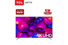 شاشة TCL مقاس 65 بوصة سمارت UHD بدون إطار 4K