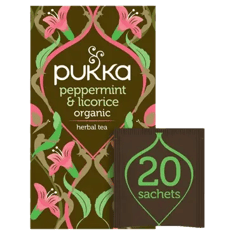 شاي النعناع وعرق السوس العضوي 30 جرام - Pukka