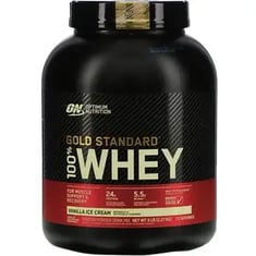 واي جولد ستاندرد نكهة الفانيلا 5 باوند - Optimum Nutrition Gold Standard