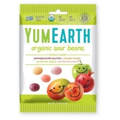 حلوى حامضة عضوية بنكهات الفواكه - Yum Earth
