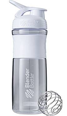 زجاجة بلندر بوتل اللون الأبيض 820مل - Blender Bottle Sport Mixer