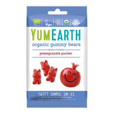 حلوى جلي عضوية نكهة الرمان - Yum Earth