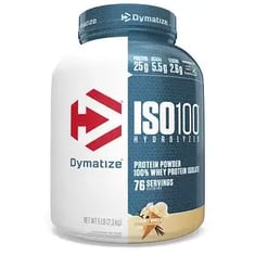 آيزو 100  نكهة الفانيلا  5 باوند - Dymatize ISO 100