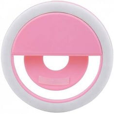 Mobile ring light - pink color