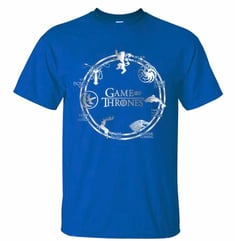 تيشيرت رياضي نص كم Game Of Thrones / للجنسين