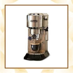  ماكينة لإعداد القهوة بأنواعها اسبريسو كابتشينو ولاتيه - ديلونجي ديدكا