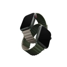 سوار ساعة يونيك مقاس ( 38 - 40- 41 ) جلد اخضر 