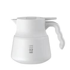 Hario V60 Insulated Stainless Steel Server Plus White