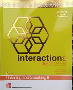 Interactions Access Listening and Speaking