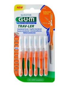 فرشاة تنظيف مابين الاسنان تراف-لير  0.9مم - GUM