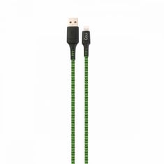 كيبل للايفون من قوي Goui الطول 3 متر - اللون أخضر  Lightning إلى USB