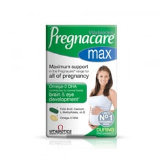 كبسولات بريجناكير للحصول على أقصى دعم لصحة الأم أثناء الحمل-  فايتابيوتكس - (84 قطعة)