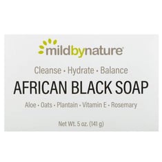 صابون أسود أفريقي- بالشوفان وموز الجنة- (141 جم)