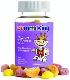 جيلي الكالسيوم وفيتامين د- جمي كينج- (60 حبة) (+ 2 سنة)