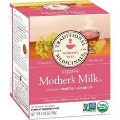 شاي الأعشاب المقوي لحليب الأم من ماركة تراديشنال ميديسينالز (32 كيس)