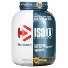 ديماتيز ايزو 100 واي بروتين المعزول (5  باوند) ، Dymatize, ISO100 Hydrolyzed 