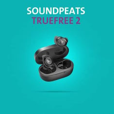 (2 SoundPEATS TrueFree) ساوندبيتس سماعة لاسلكية، موديل تروفري 2  