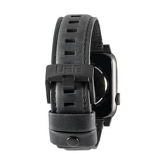 يو اي جي - حزام عملي لساعة ابل 42/44/45mm (جلد) - اسود