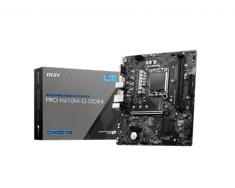 مذربورد من msi للجيل ال12 من انتل MSI PRO H610M-G DDR4 12TH GEN MOTHERBOARD