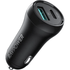 RAVPower RP-VC026 PD20W +QC3.0 38W Total Car Charger 