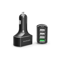RAVPower RP-VC003 54W 4-Port QC3.0 Car Charger 