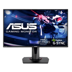 شاشة قيمنق من اسوس ASUS VG278QR Gaming Monitor - 27inch, Full HD, 0.5ms*, 165Hz (above 144Hz), G-SYNC Compatible, FreeSync Premium