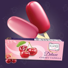 ديلوكس كرز بالفانيلا - 12 حبة Deluxe Cherry Vanilla -12Pc