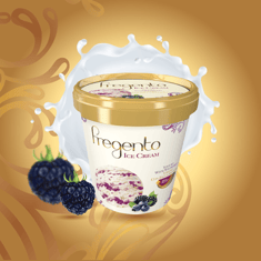 فرجينتو زبادي بالتوت1-FRG-Yogurt With Wildberry 1Pc -One L