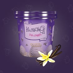 آيس كريم فانيليا  1 حبة- Vanilla - 1 Pc - One L