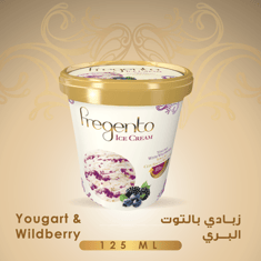 فرجينتو زبادي بالتوت 12حبة-FRG-Yogurt With Wildberry 12Pc -125 ML