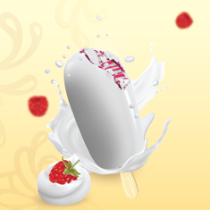 فرجينتو زبادي بالتوت 12حبة - FRG-Raspberry Yogurt 12Pc