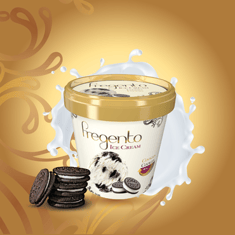 فرجينتو كوكيز 1-FRG-Cookies ice cream 1Pc -500 ML