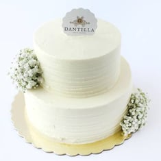 White Elegant Cake Small