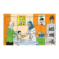 المهن العربية - الطبيبة 