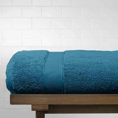بيرويا | منشفة استحمام  كبيرة قطن 100% لون ازرق