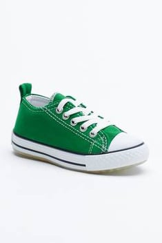 حذاء رياضة أخضر أطفالي للجنسين