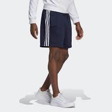 ESSENTIALS FRENCH TERRY 3-STRIPES SHORTS