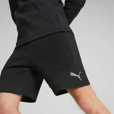 PUMA Men's Shorts 8" Zipper Pocket Cotton