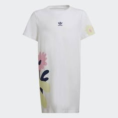 ADIDAS ORIGINALS       Youth Flower Print T-Shirt Dress