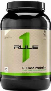 ار وان بروتين نباتي -نكهة كريمة الفانيلا  -20 حصة
