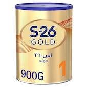 إس-26 حليب اطفال جولد رقم (1) 900 جم - جديد- 