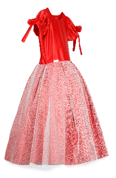 فستان نقاط أحمر | الأزياء الموسمية 🍁