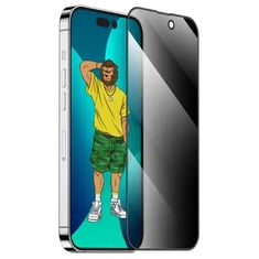 Green 3D Silicone  Privacy Glass  Screen Protector iPhone