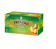 Twinings Green Tea Ginger 25 Tea Bags